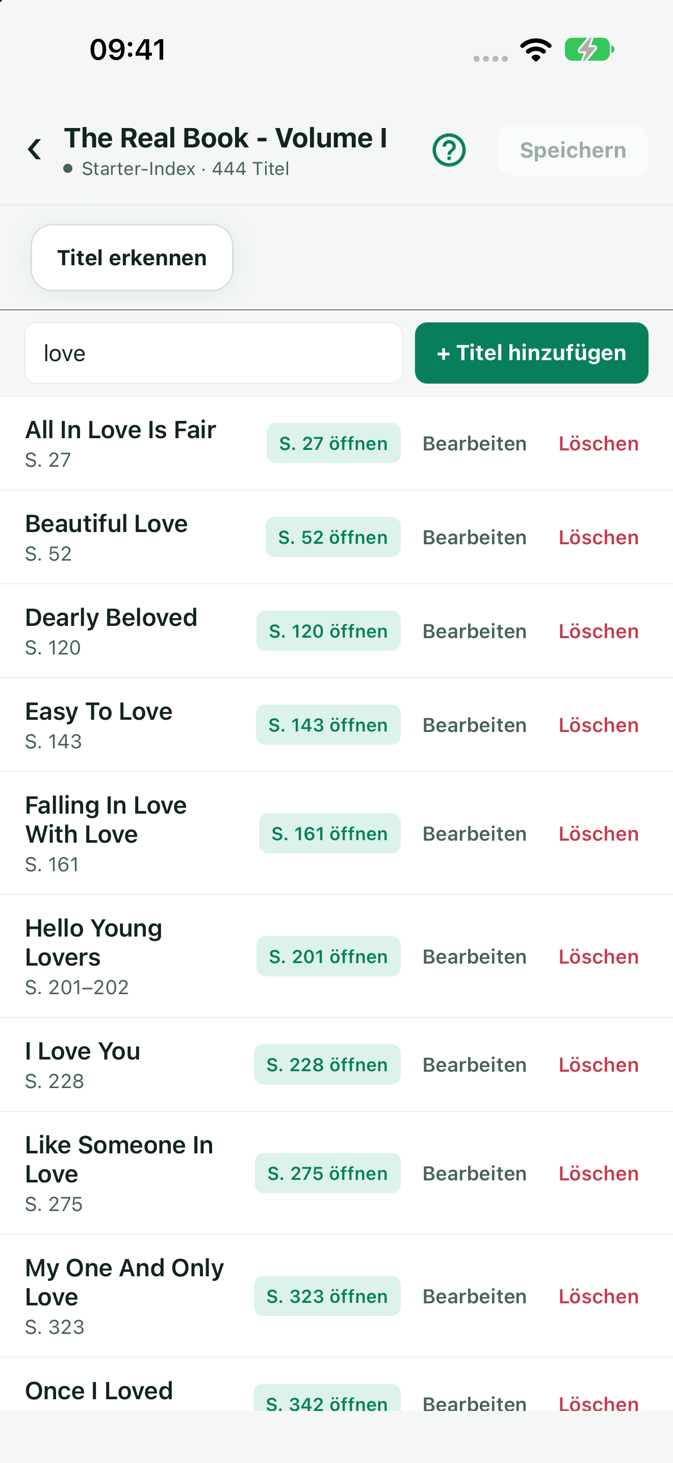 Detect and review tune titles